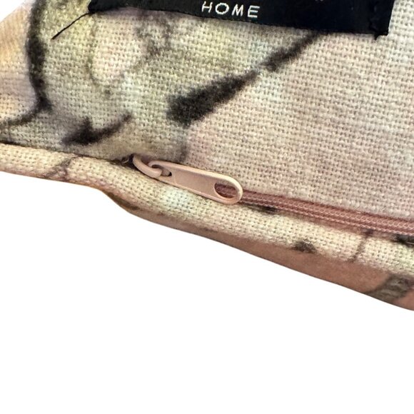 PEACOCK THROW PILLOW by MAGASCHONI HOME Brand New Floral Decor - Picture 5 of 6